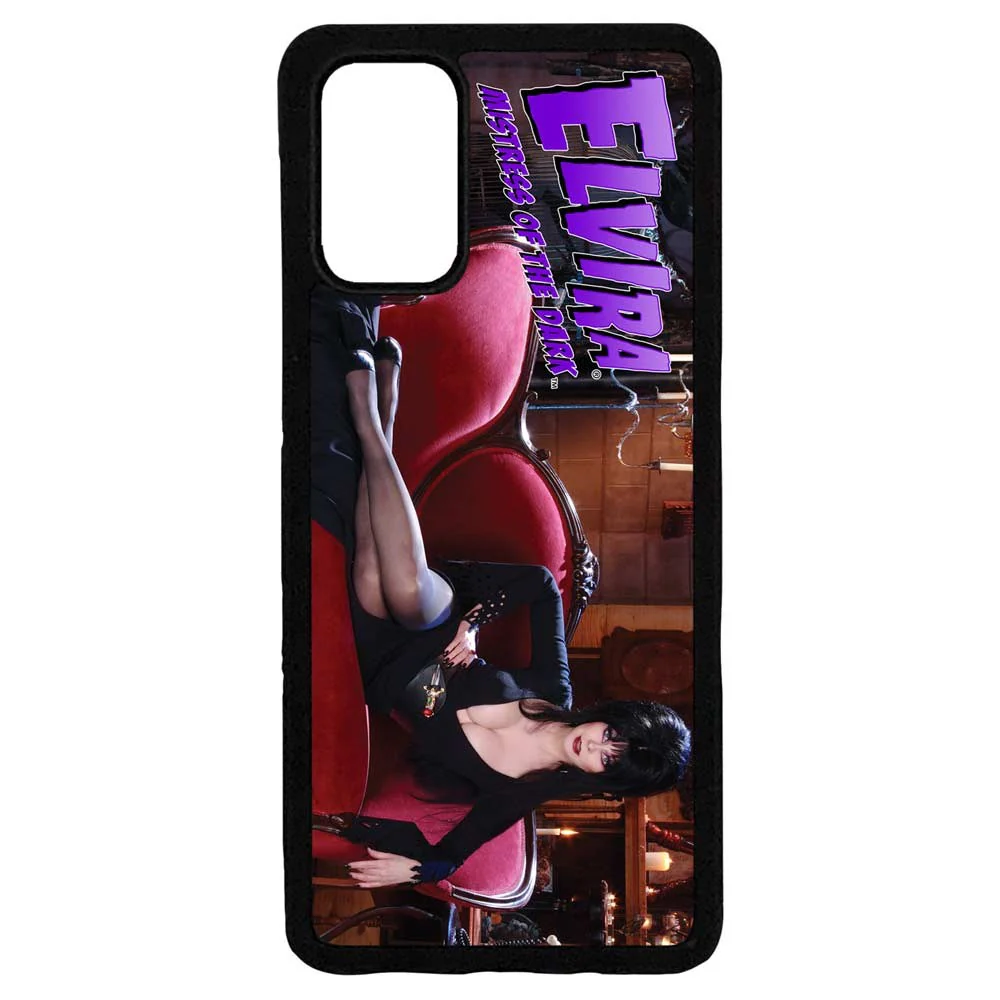 Elvira Couch Samsung Black Rubber Phone Case - Image 5