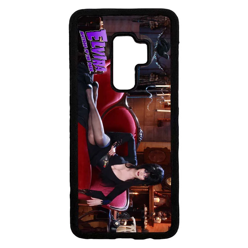 Elvira Couch Samsung Black Rubber Phone Case - Image 7