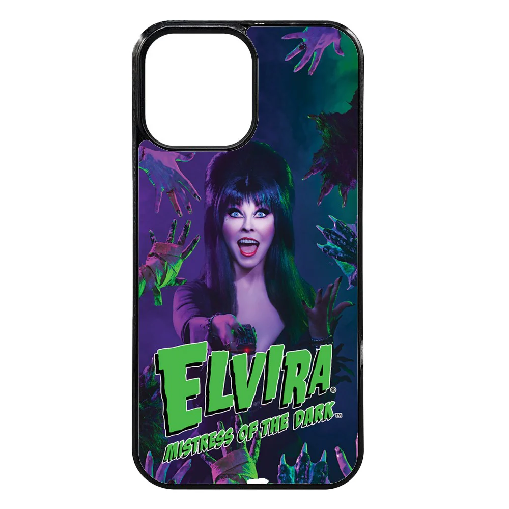 Elvira Monster Remote Iphone Black Rubber Case - Image 10