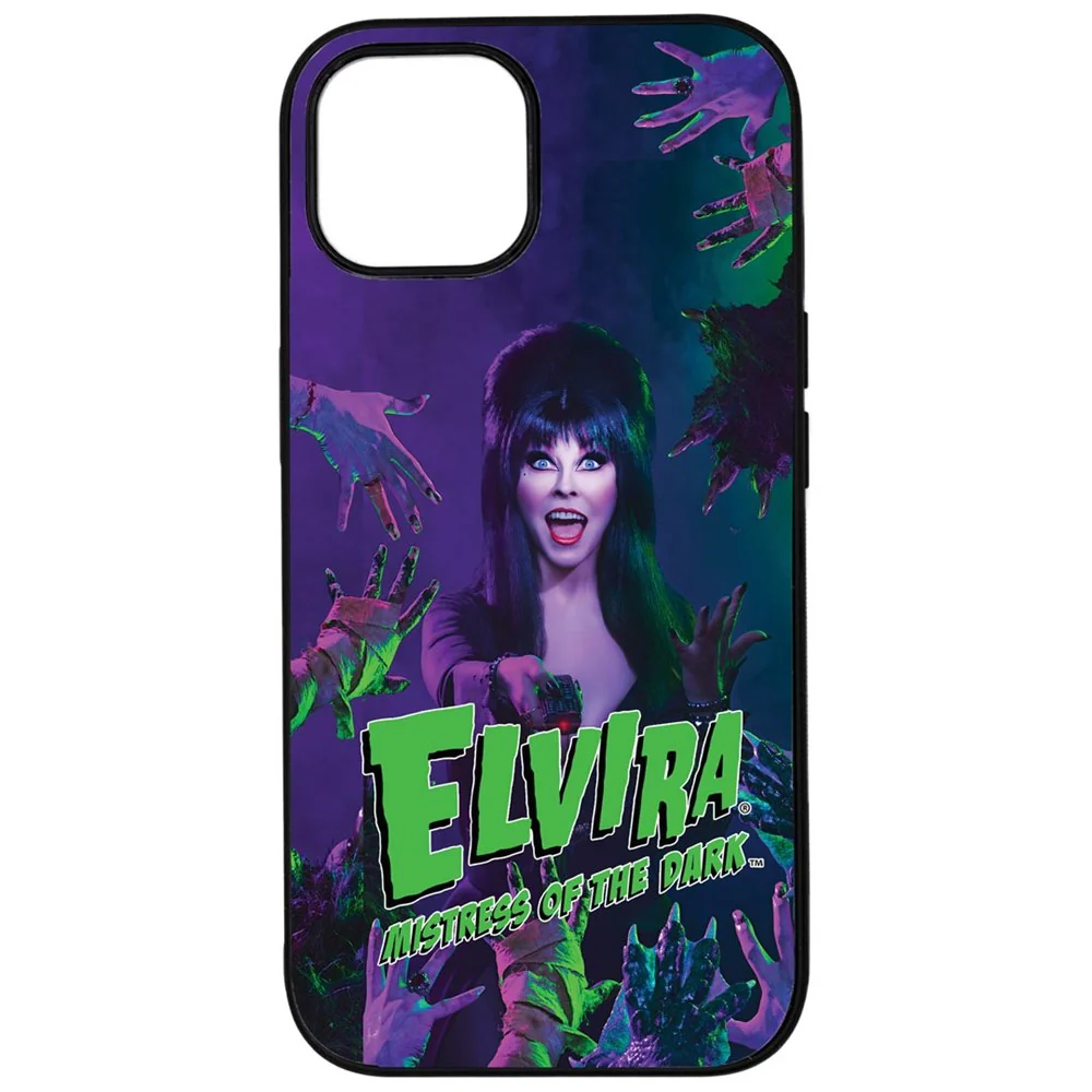 Elvira Monster Remote Iphone Black Rubber Case - Image 11
