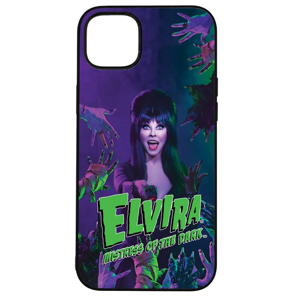 Elvira Monster Remote Iphone Black Rubber Case - Image 13