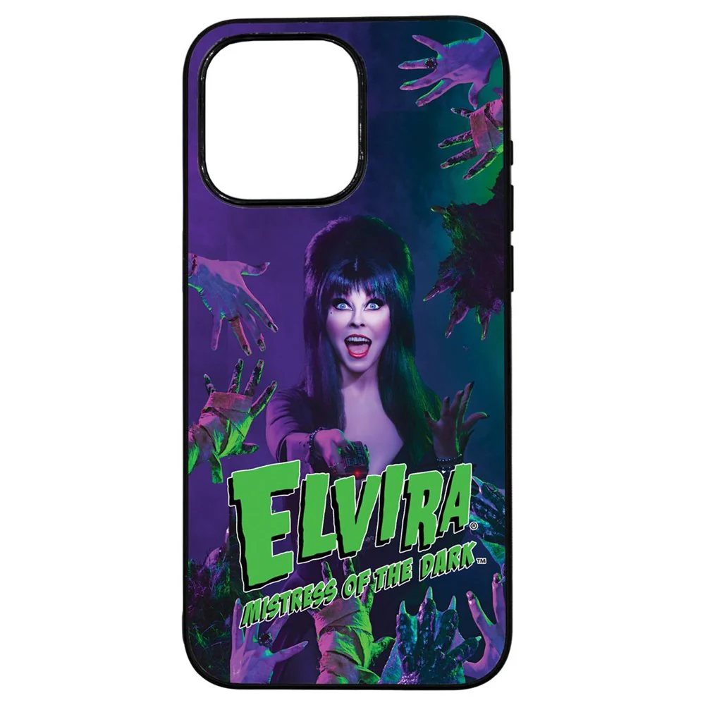 Elvira Monster Remote Iphone Black Rubber Case - Image 14