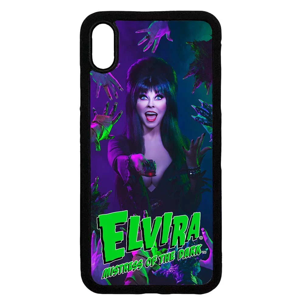 Elvira Monster Remote Iphone Black Rubber Case - Image 3