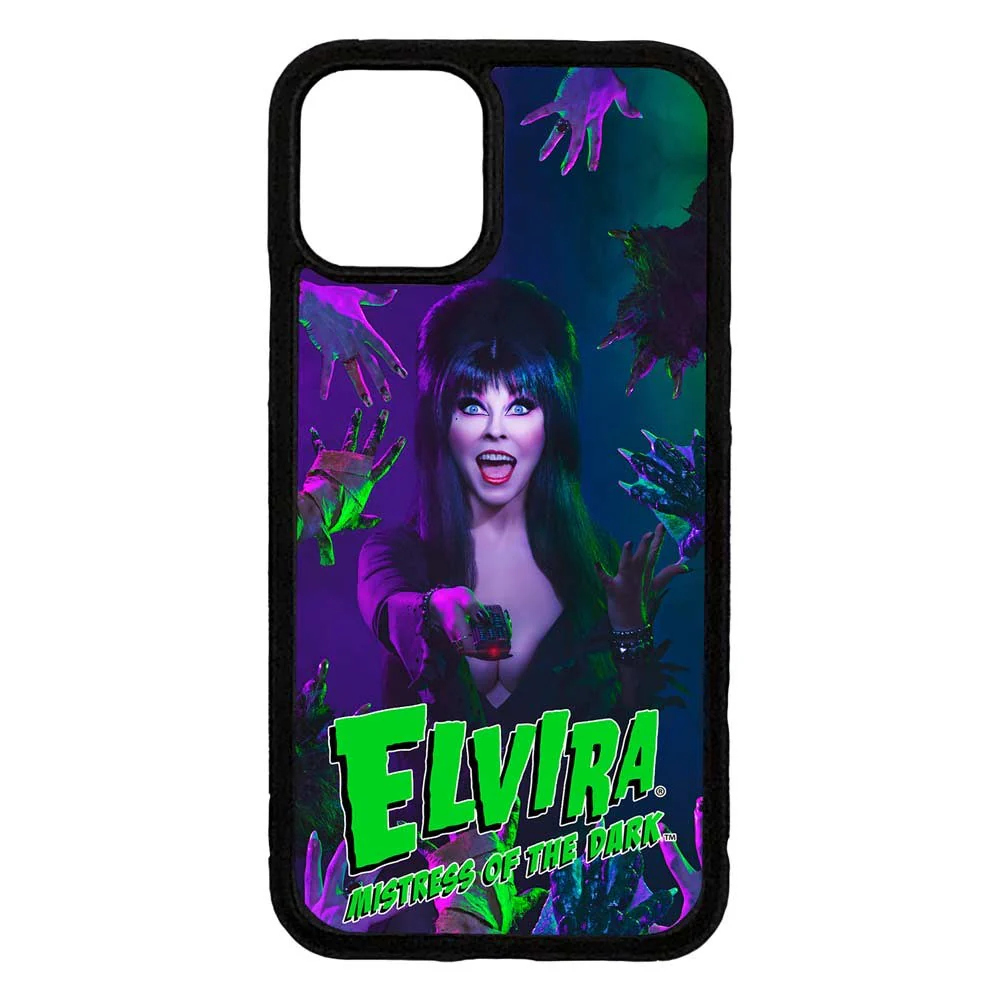 Elvira Monster Remote Iphone Black Rubber Case - Image 5