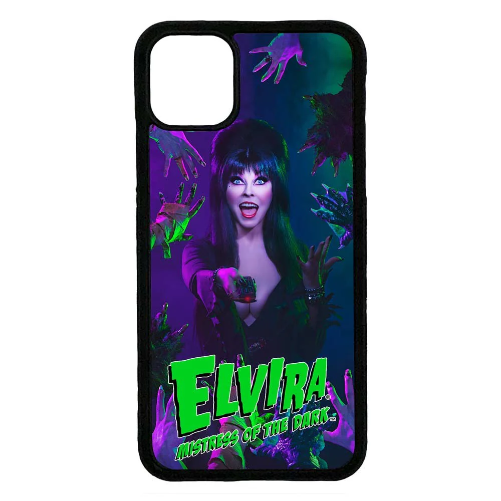 Elvira Monster Remote Iphone Black Rubber Case - Image 6