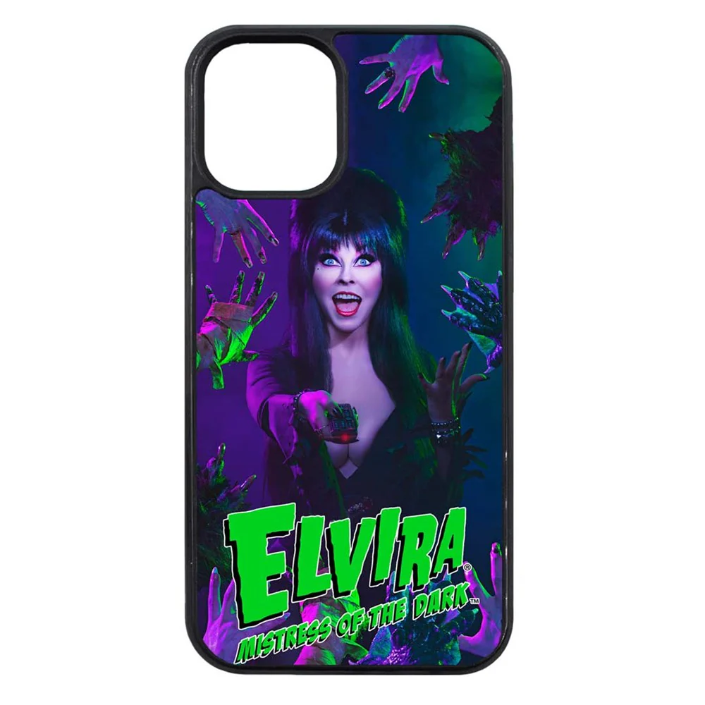 Elvira Monster Remote Iphone Black Rubber Case - Image 7