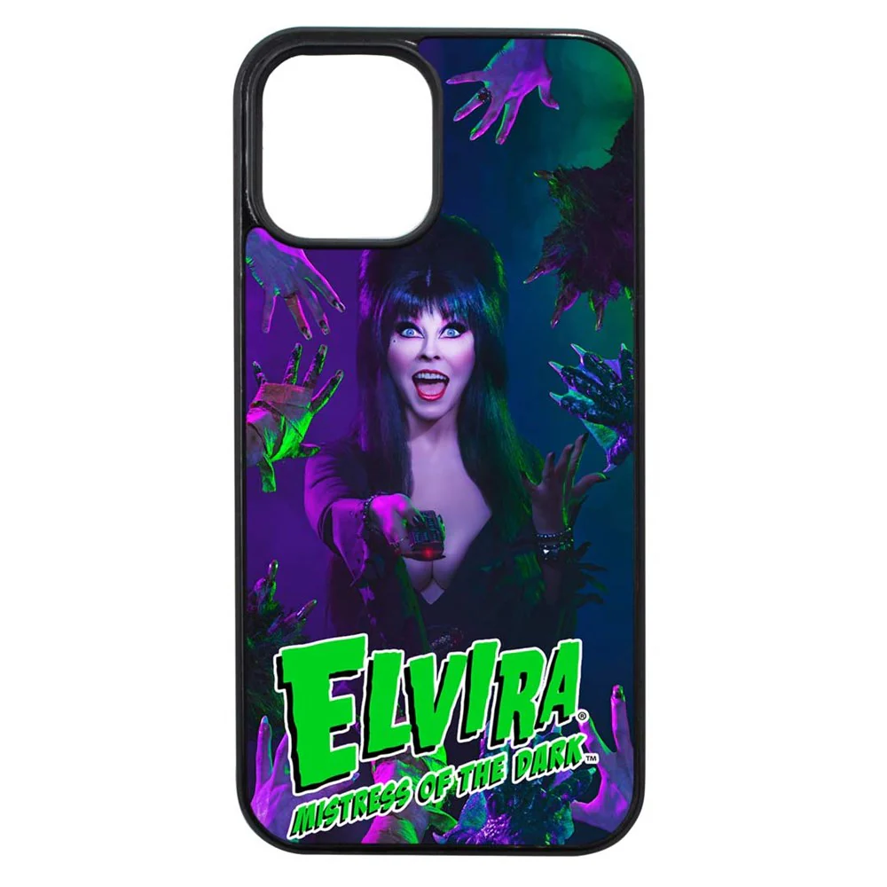 Elvira Monster Remote Iphone Black Rubber Case - Image 8
