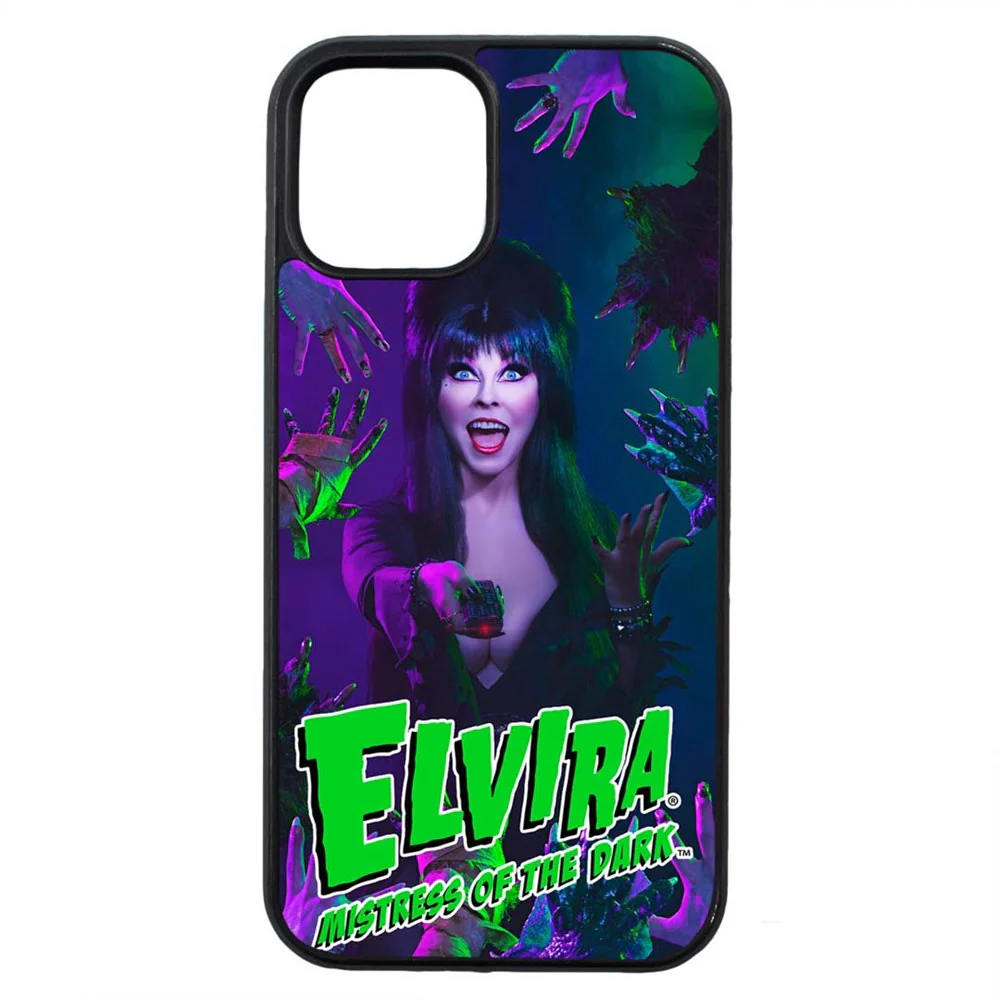 Elvira Monster Remote Iphone Black Rubber Case - Image 9