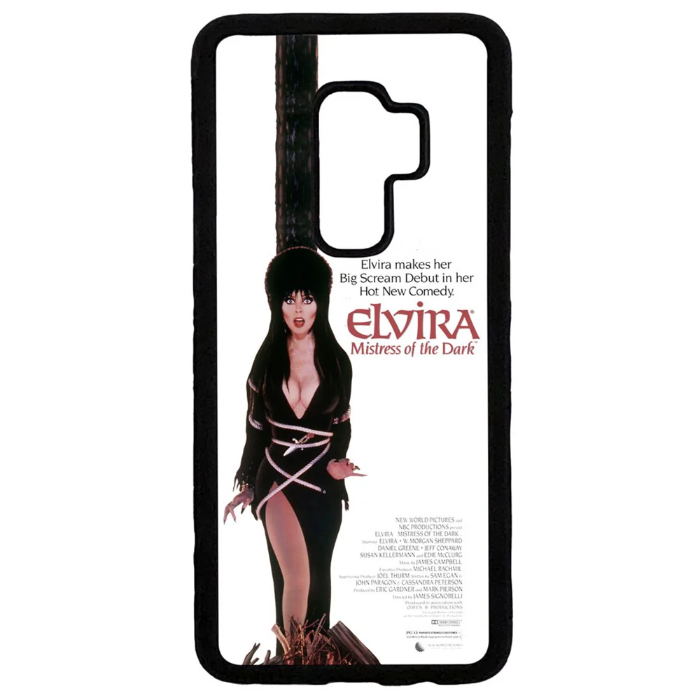 Elvira MOTD Movie Samsung Black Rubber Phone Case - Image 7
